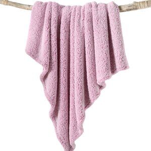 Martha Stewart Collection Sherpa Throw